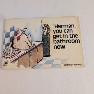 Herman You Can Get In The Bathroom Now Paperback By Jim Unger